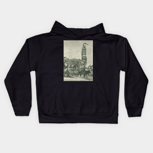 The Leaning Virgin of Albert, France WW1 Kids Hoodie